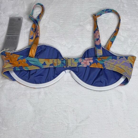 Billabong Last Summer Olivia Underwire Bikini Top Size Large - Picture 7 of 8